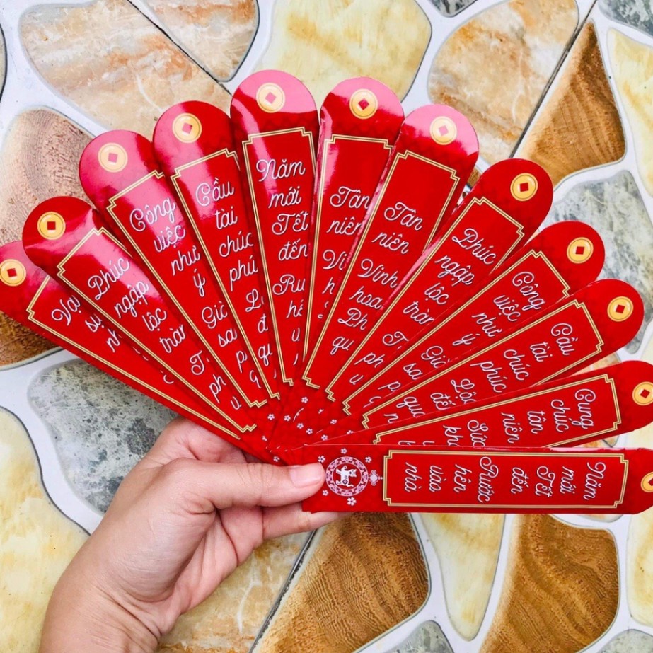  mẫu bao lì xì gieo quẻ 