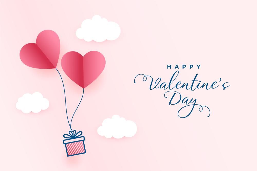 Banner Valentine's day