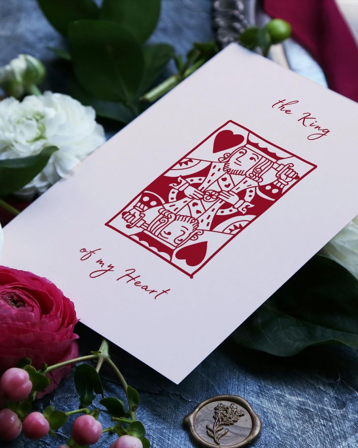 Mẫu hình Valentine đơn giản