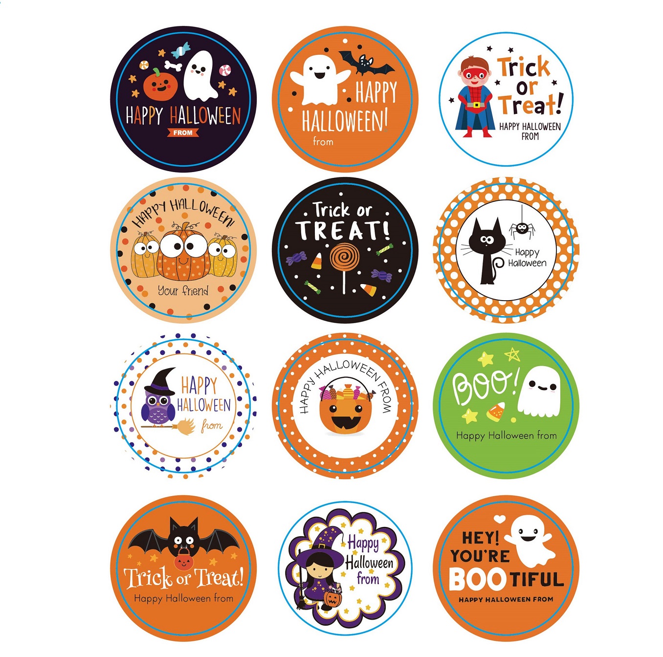 sticker halloween
