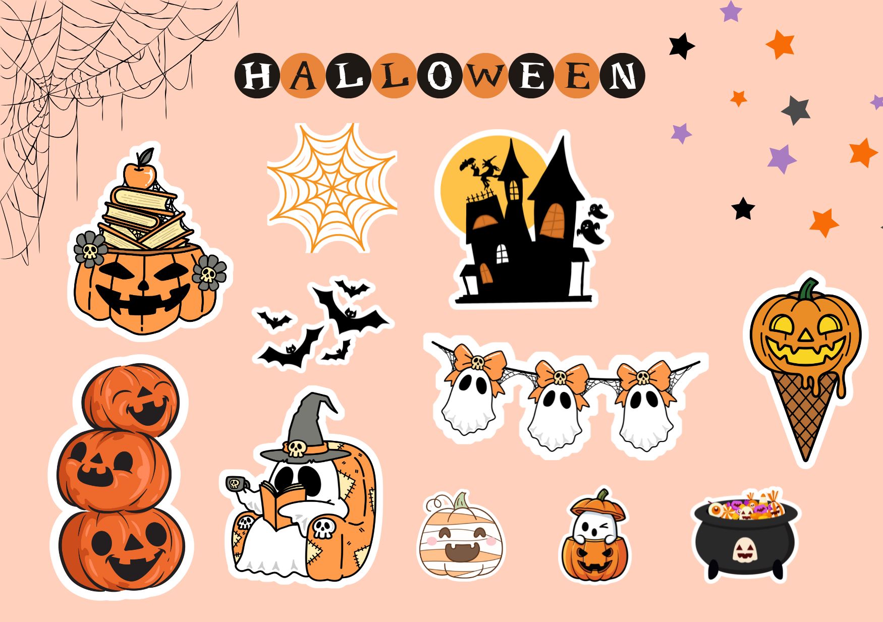 sticker halloween