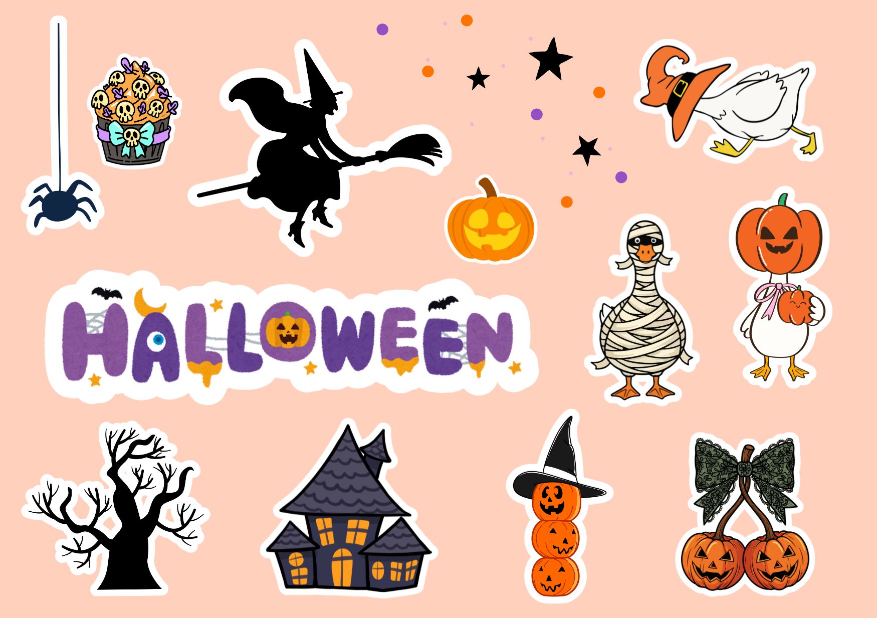 sticker halloween