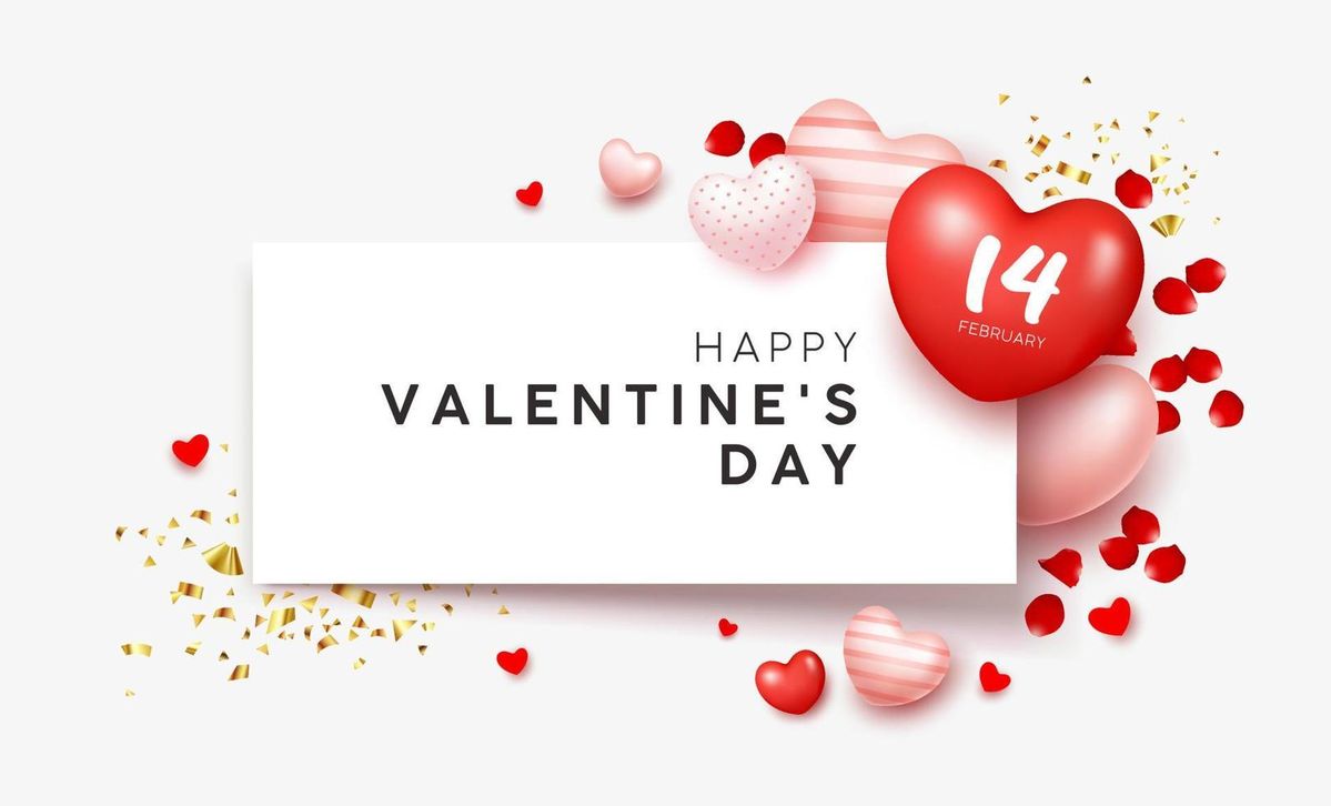 Banner Valentine's day
