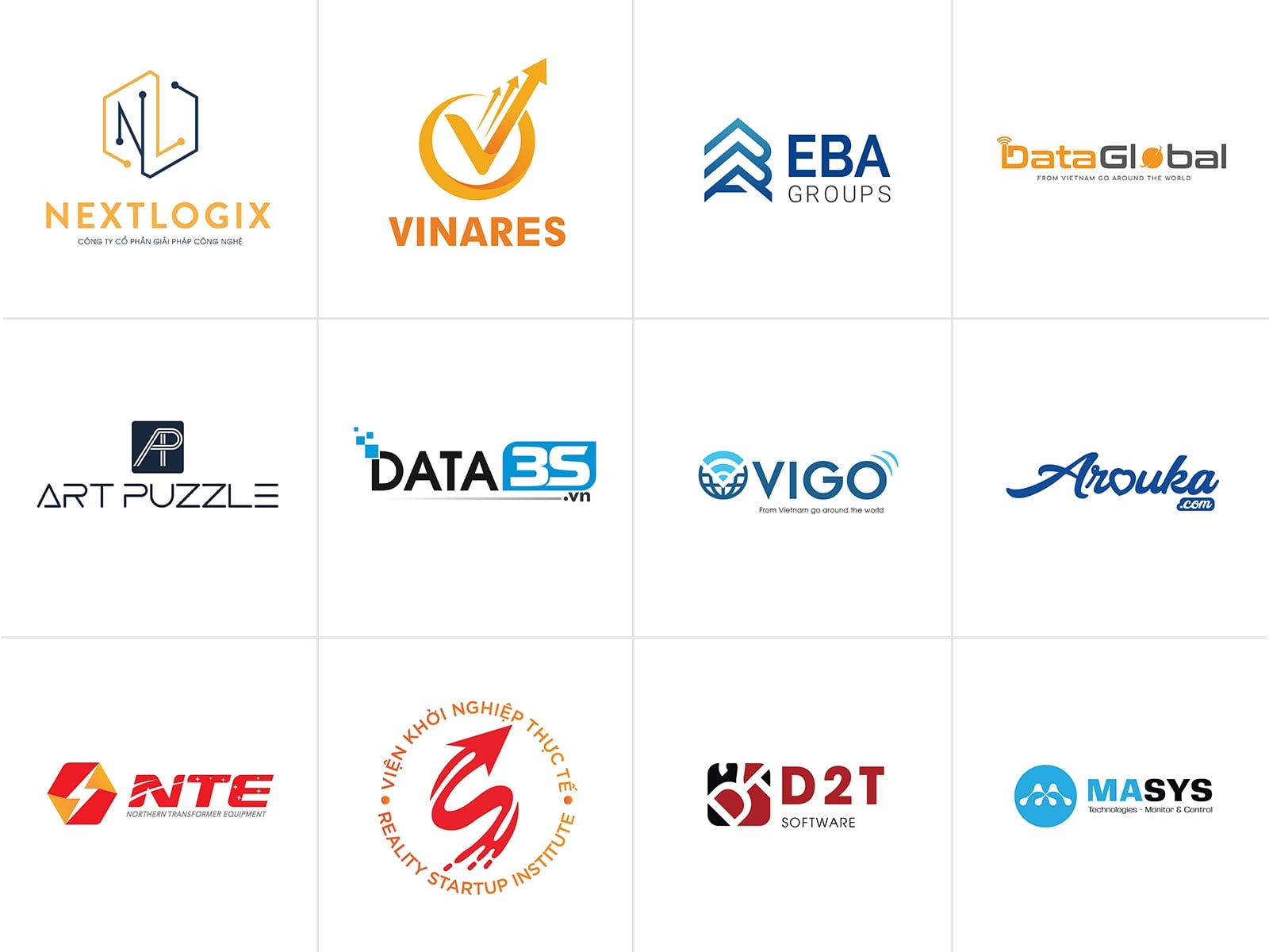Mẫu logo đẹp ngành công nghệ