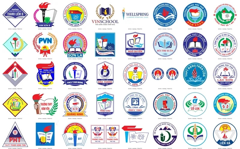 Mẫu logo đẹp ngành giáo dục