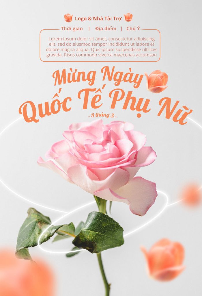 poster 8/3 tham khảo