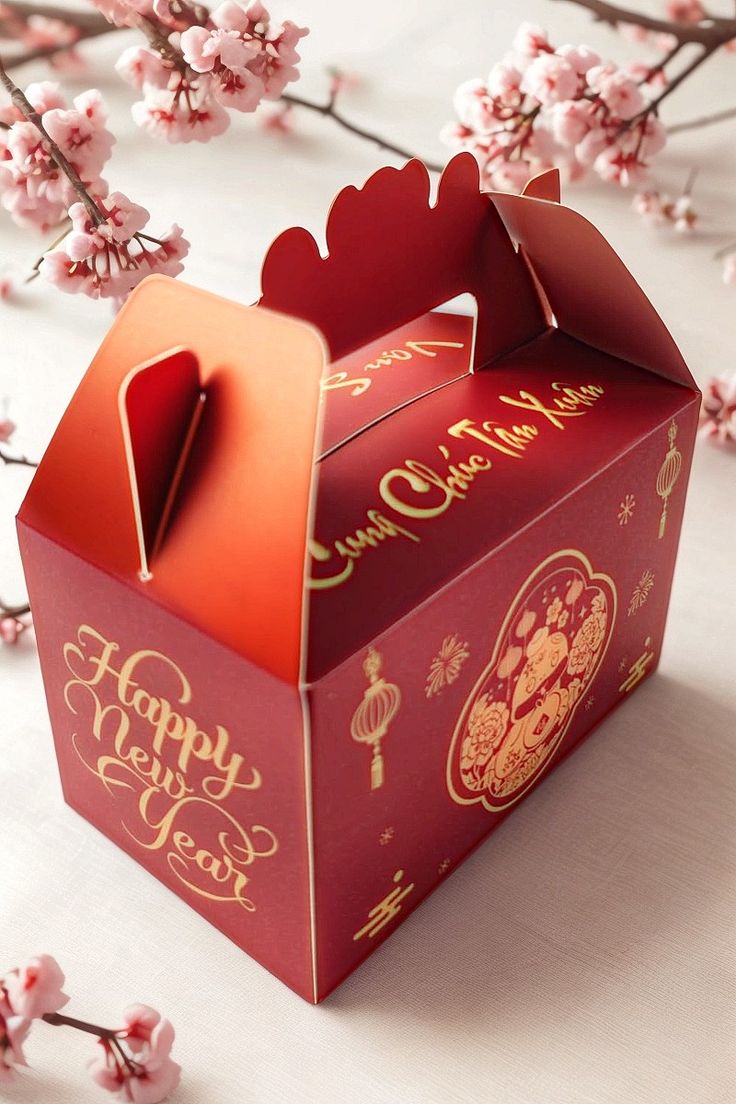 bao bì tết phong cách truyền thống 