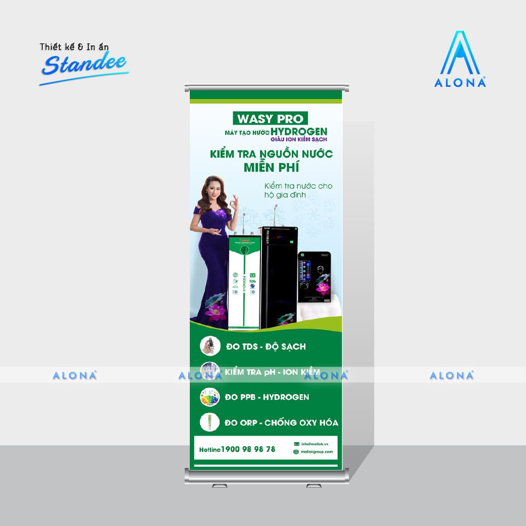 Poster PP treo standee
