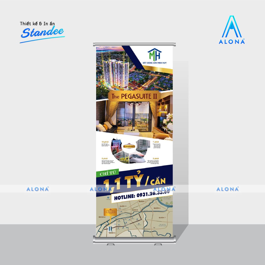 Poster PP treo standee