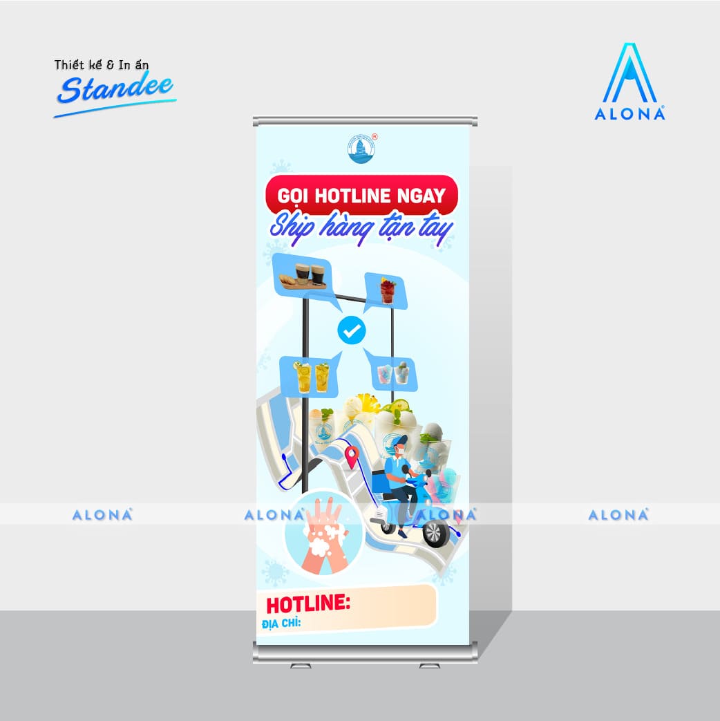 Poster PP treo standee
