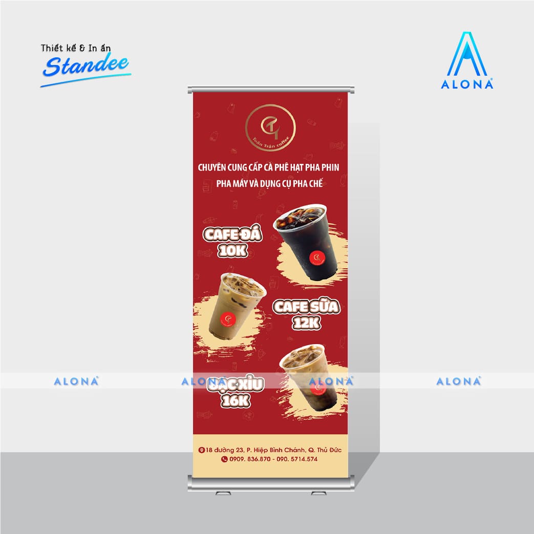 Poster PP treo standee