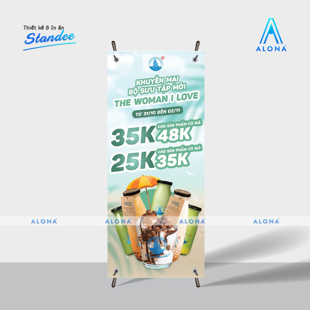 Poster PP treo standee