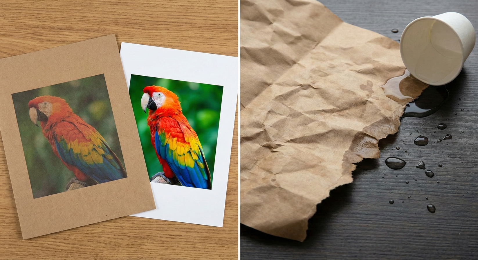 điểm hạn chế của giấy kraft