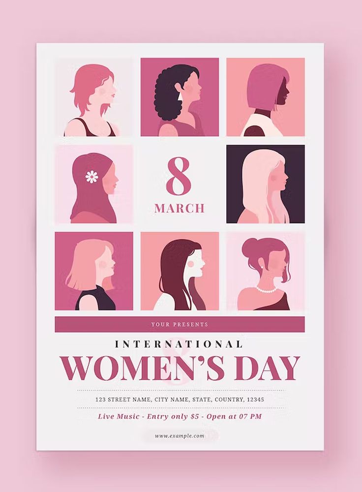 poster 8/3 tham khảo