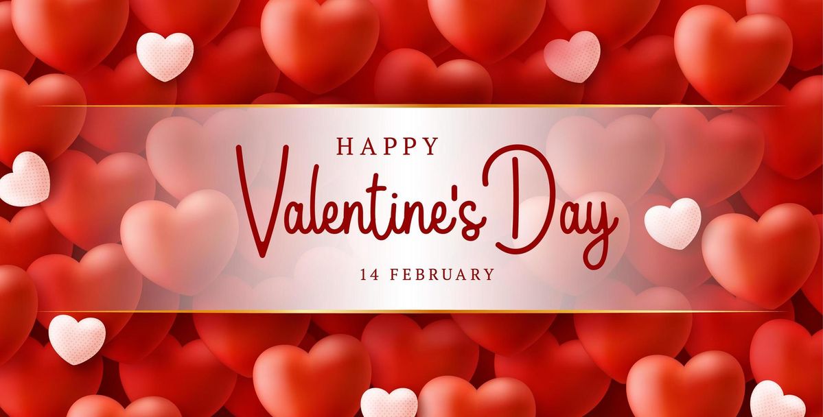 Banner Valentine's day