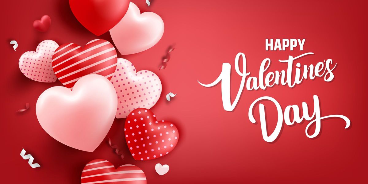 Banner Valentine's day