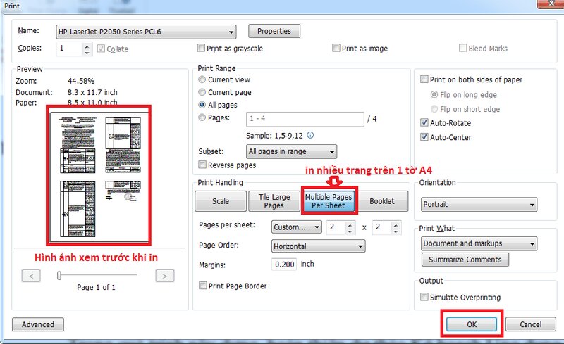 Hướng dẫn in 4 trang trên 1 mặt giấy với Excel, bao gồm các bước chi tiết từ mở file, thiết lập các tùy chọn in, đến việc kiểm tra và in tài liệu.