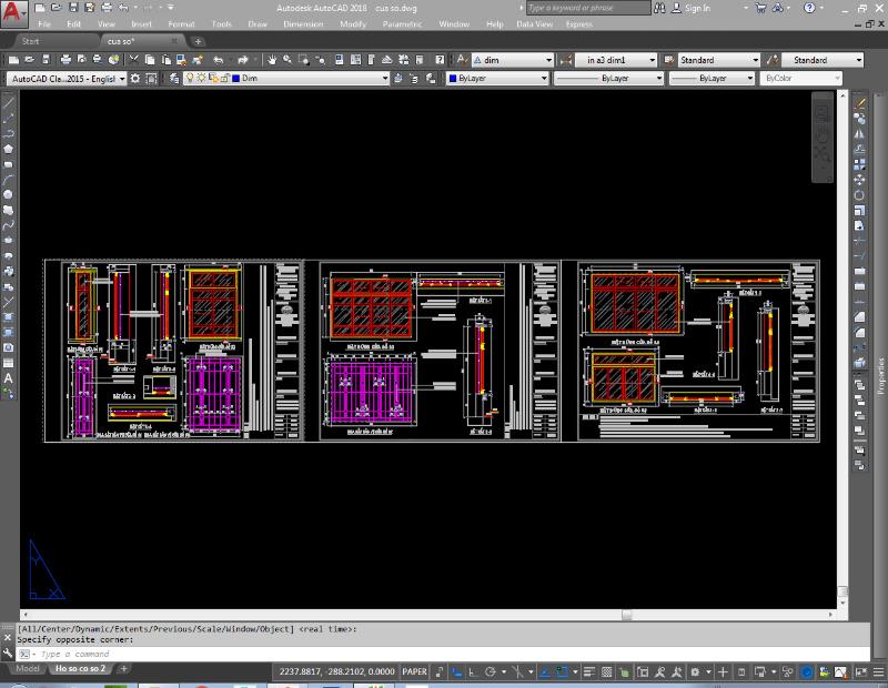 Bước 1: Vào cửa sổ phần mềm Autocad để mở hộp thoại sang phần “Cài đặt nét in”.