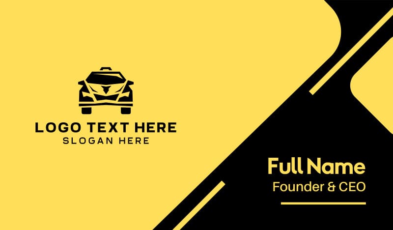 Card visit dịch vụ taxi, xe gia đình 4 Card visit dịch vụ taxi, xe gia đình 4