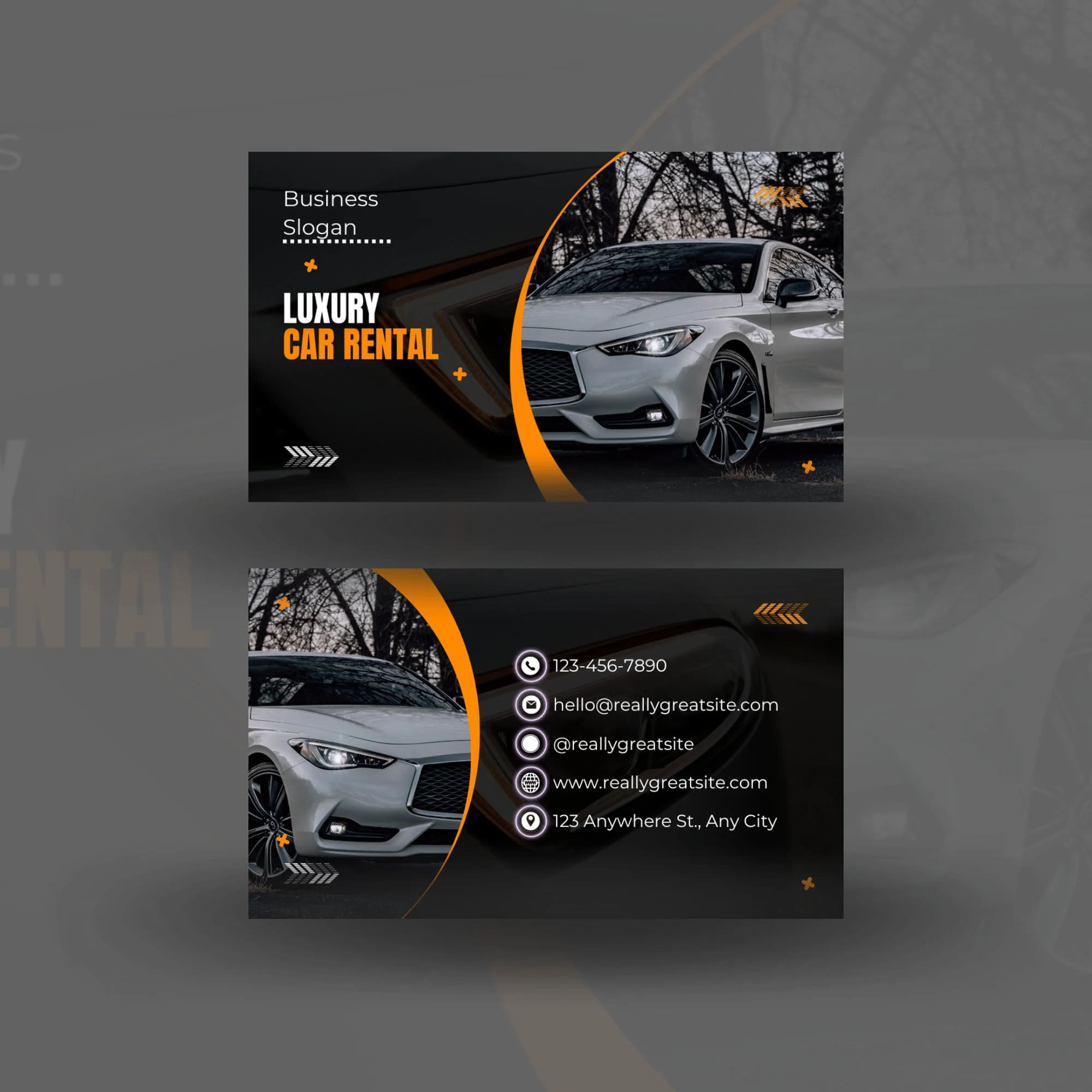 Card visit dịch vụ cho thuê xe 1 Card visit dịch vụ cho thuê xe 1