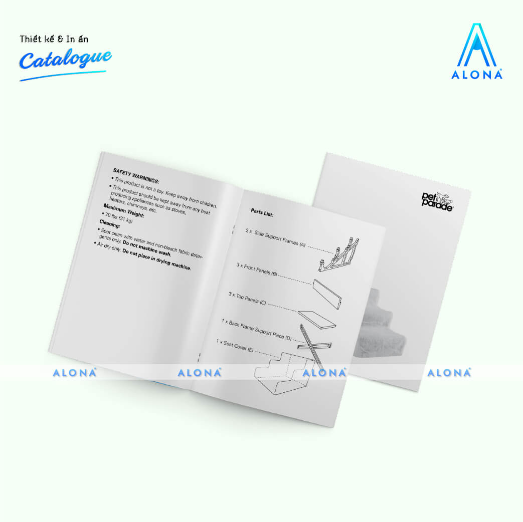 Mẫu catalog đẹp chuyên nghiệp
