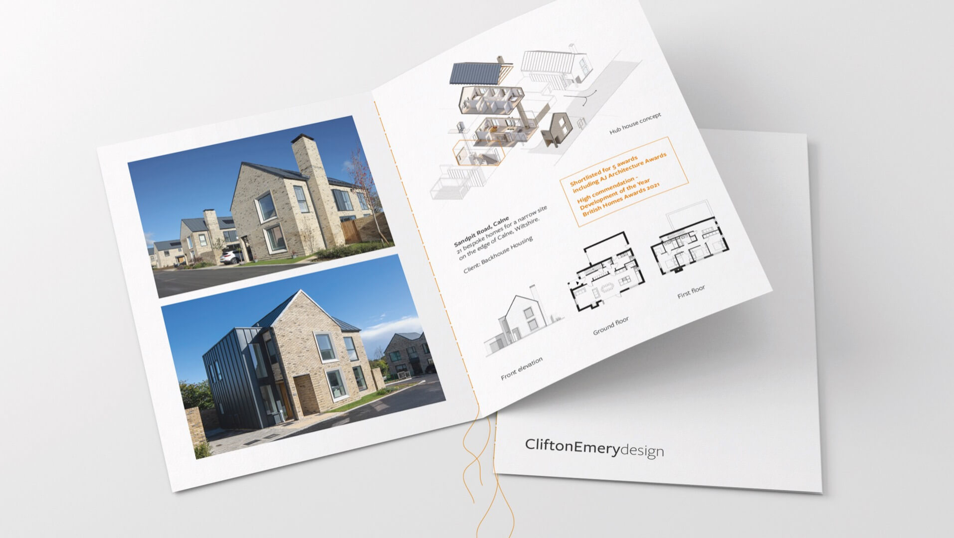 Catalogue bất động sản giới thiệu dự án nhà ở hiện đại và bản vẽ phối cảnh chi tiết