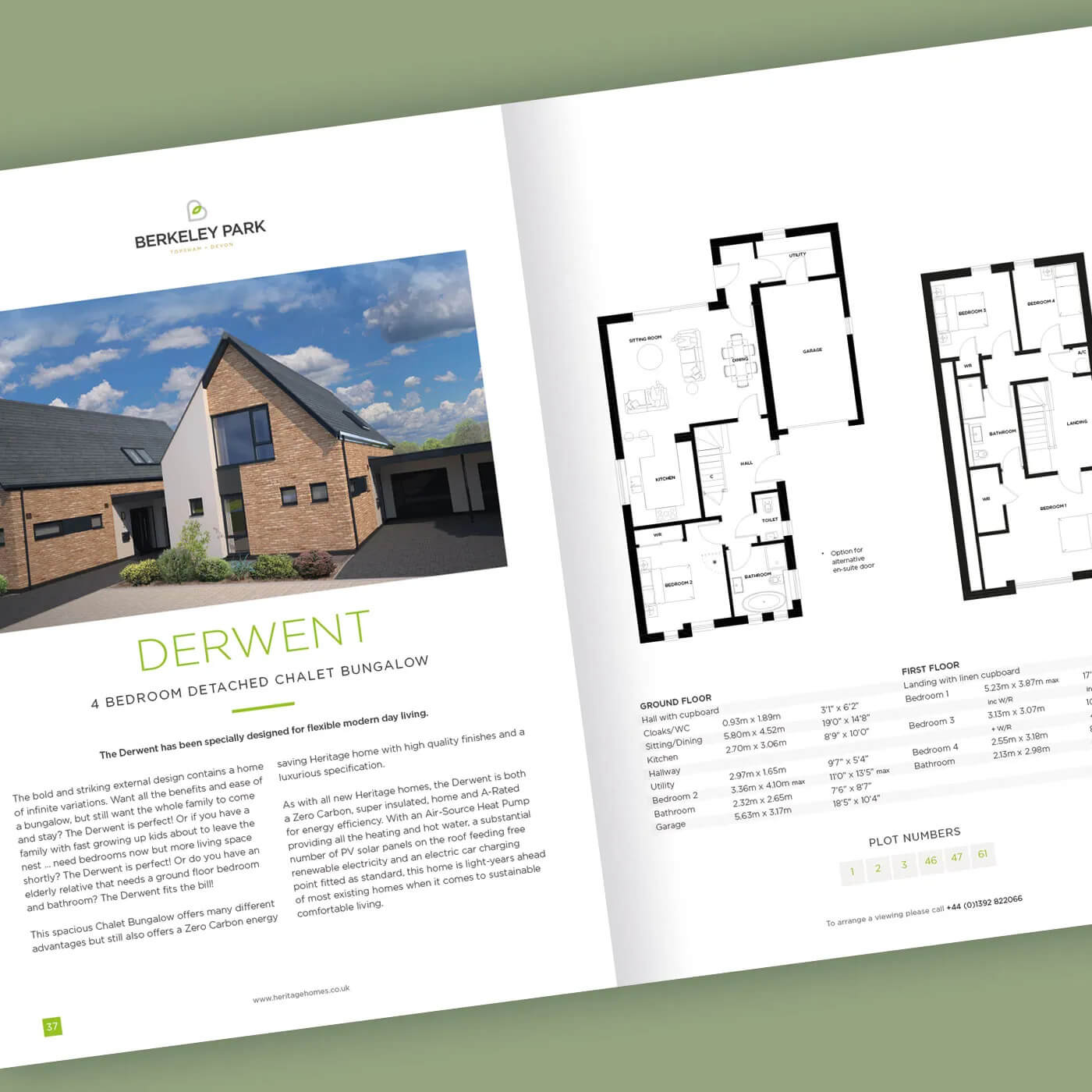 Catalogue bất động sản hiện đại, kèm ảnh thực tế và bản vẽ mặt bằng chi tiết