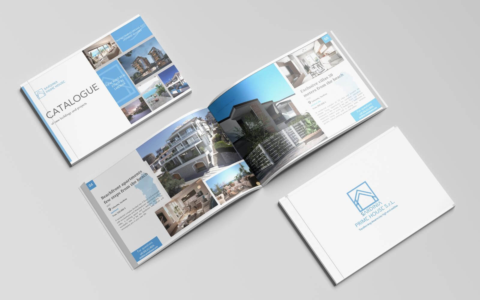 Catalogue bất động sản cao cấp, hiện đại, không gian nội thất sang trọng và bố cục tinh tế