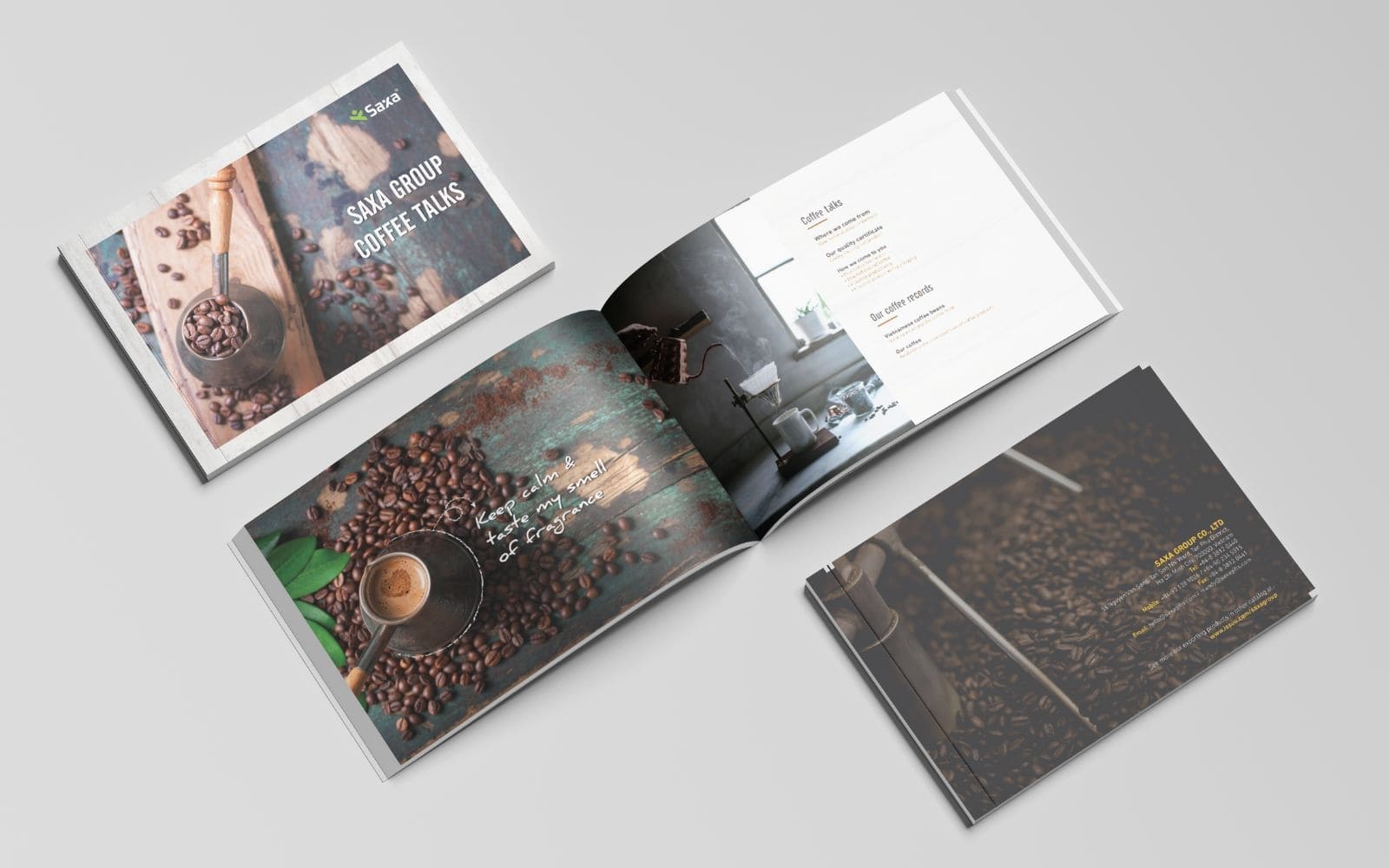 Catalogue coffee chuyên nghiệp
