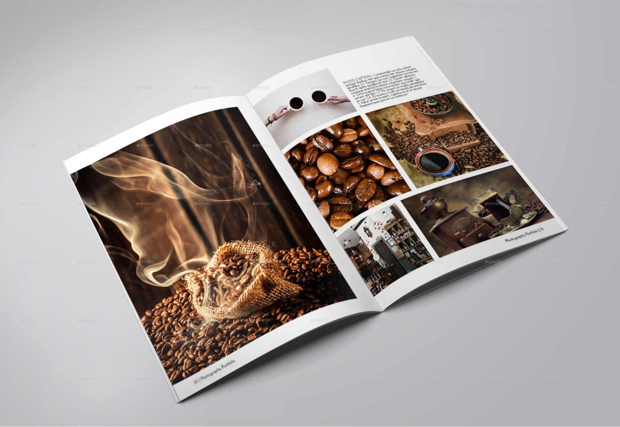 Mẫu catalogue coffee sáng tạo