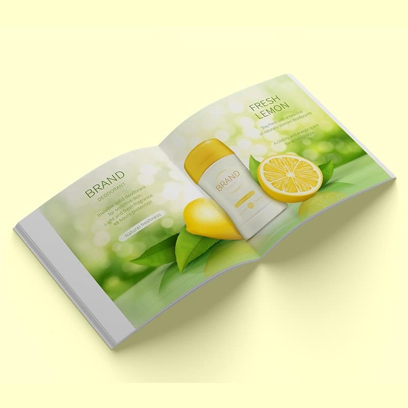 Mẫu catalogue mỹ phẩm thuần chay