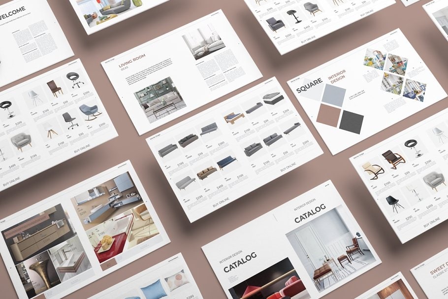 Mẫu catalogue nội thất 1