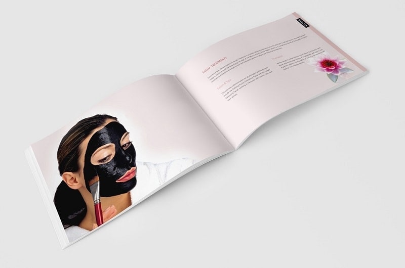 Mẫu catalogue spa nghệ thuật