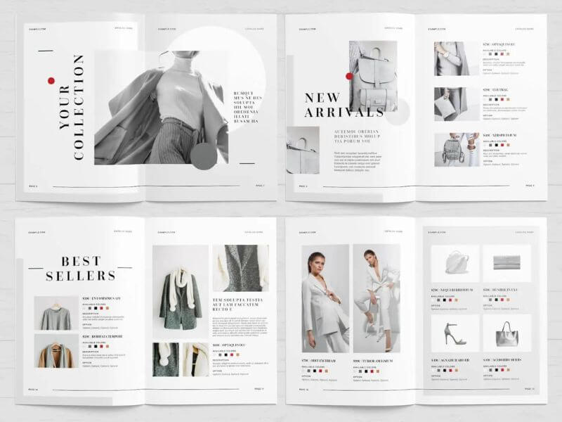 Quy cách thiết kế catalogue thời trang