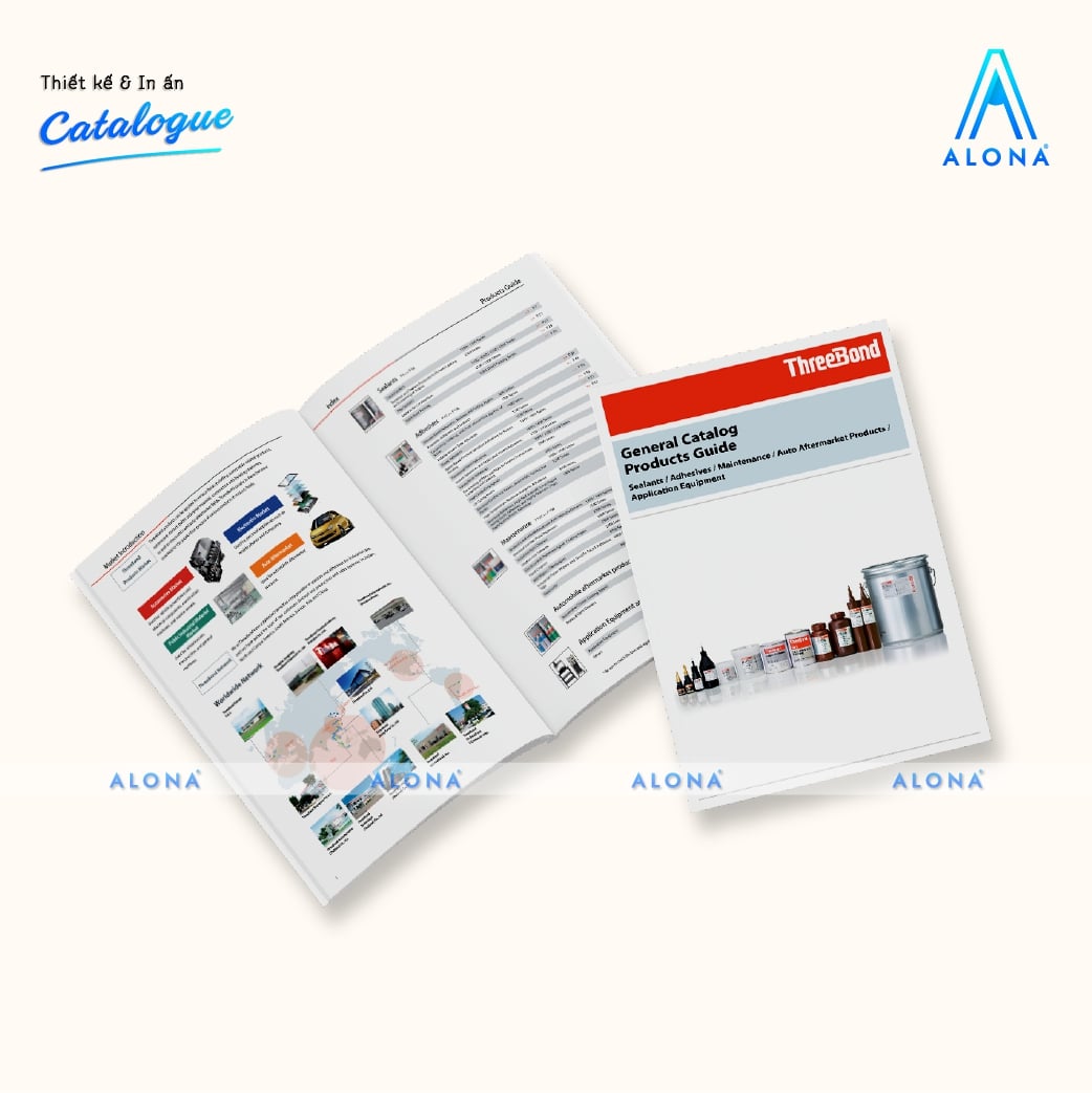 Thiết kế catalogue chuẩn chuyên nghiệp tại Alona