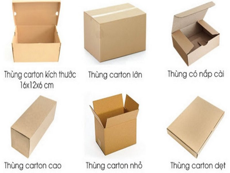 Quy cách, cấu tạo hộp carton chất lượng tại Alona