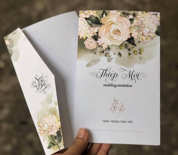 Những mẫu thiệp cưới đẹp đơn giản tại thiệp cưới Trúc Đào