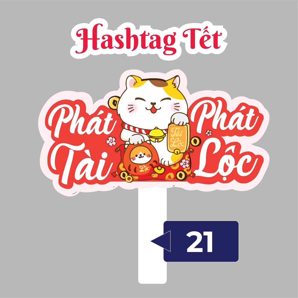  hashtag cầm tay  tết