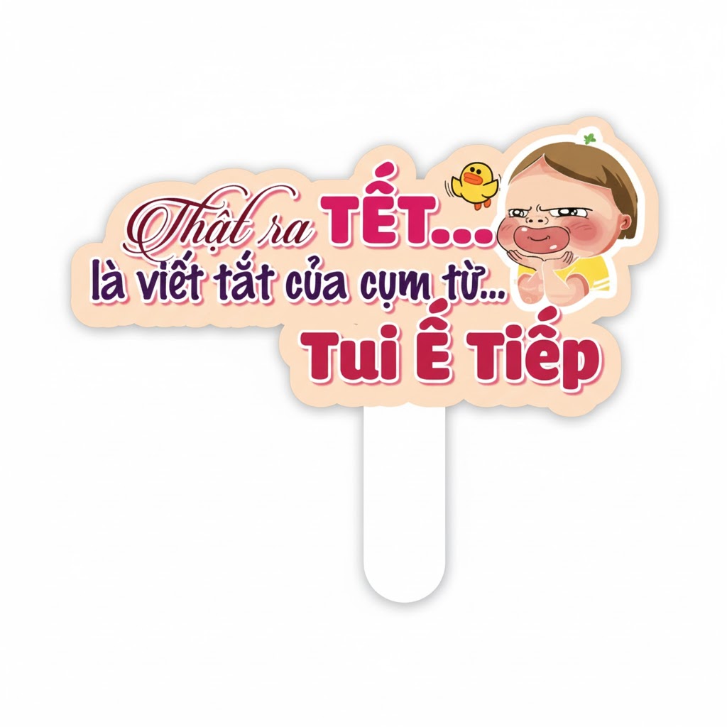 Hashtag thật ra Tết là viết tắt của cụm từ tui ế tiếp 