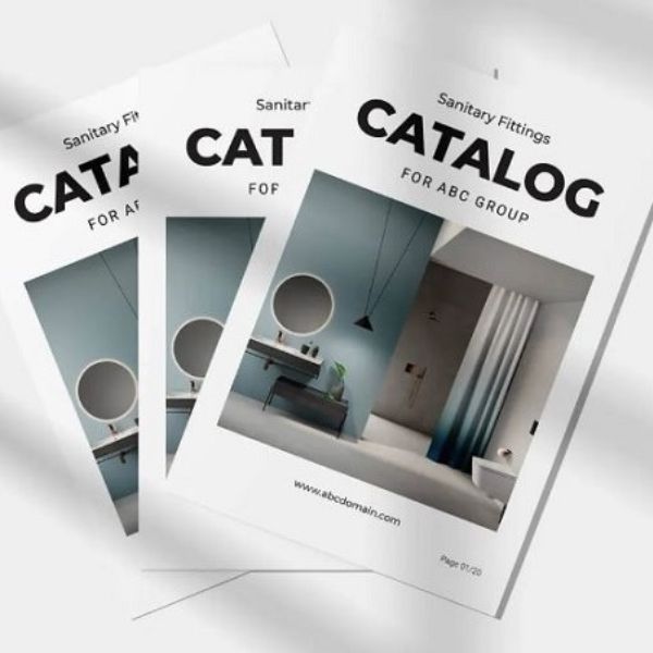 Mẫu Catalogue nội thất về thiết bị vệ sinh