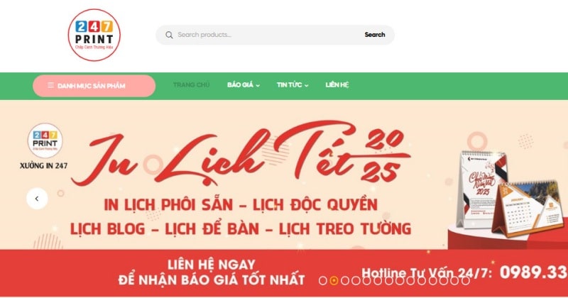 In Nhanh 247 cung cấp linh hoạt các loại dịch vụ theo nhu cầu