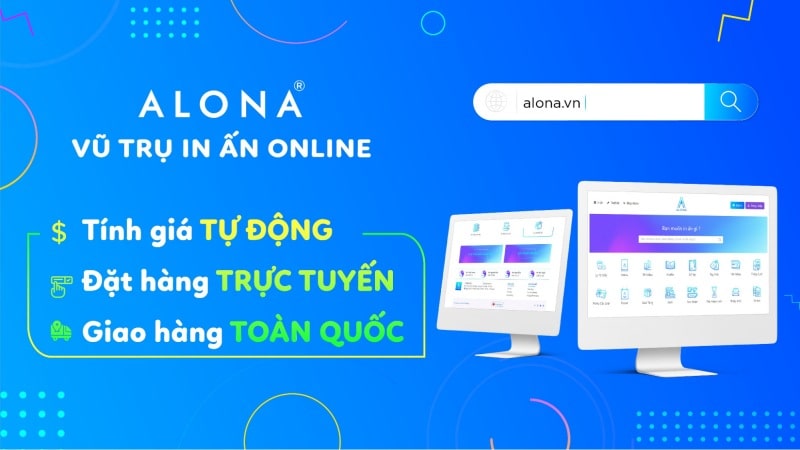 Dịch vụ in ấn online chuyên nghiệp tại ALona