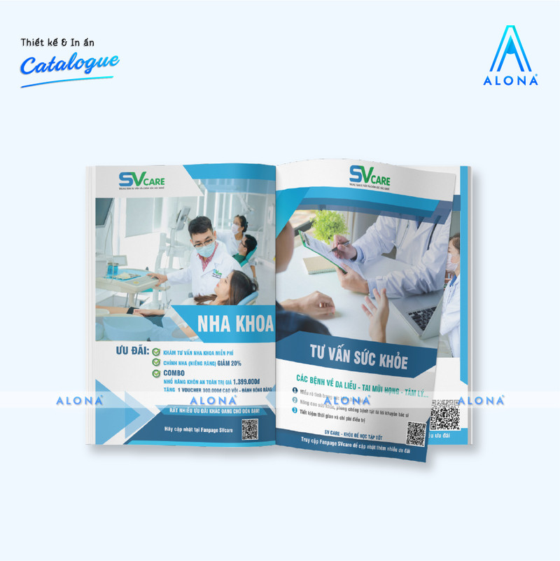 Các thành phần thường có khi in catalogue tphcm