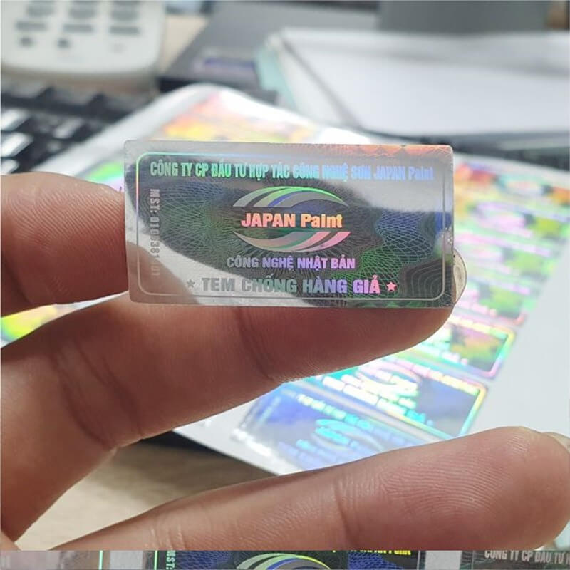 Ứng dụng của in hologram vào sản xuất tem chống hàng giả
