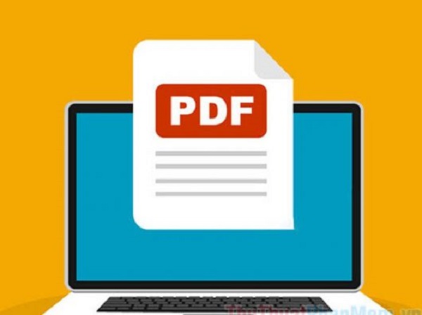 File in sách cần có định dạng là PDF