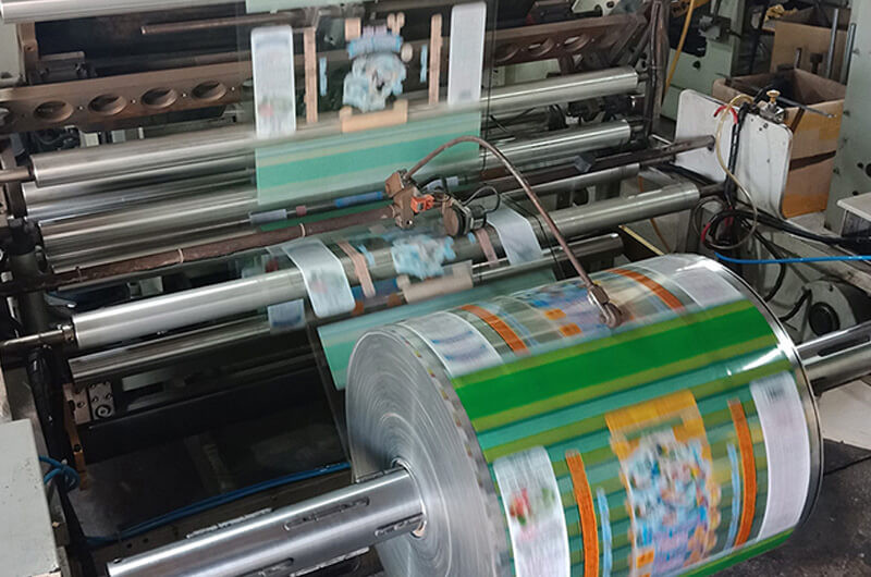 In túi vải bằng phương pháp in ống đồng