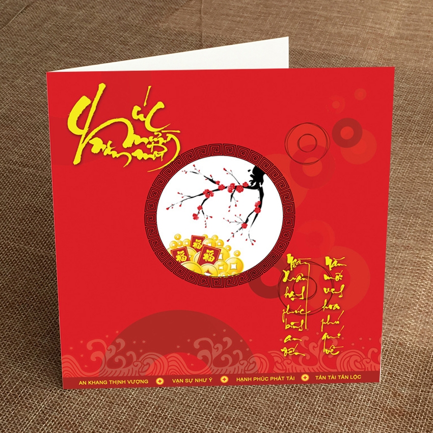 Mẫu thiệp thiết kế độc quyền