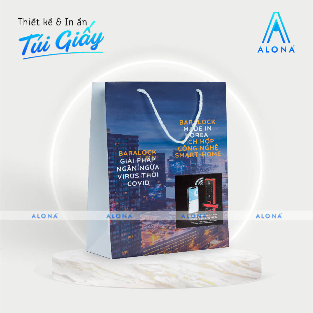 Túi giấy cán màng có thể sử dụng nhiều loại giấy khác nhau Túi giấy cán màng có thể sử dụng nhiều loại giấy khác nhau