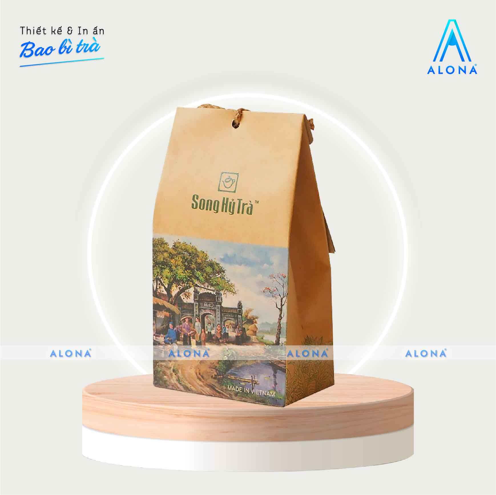 Thiết kế túi giấy ghép màng nhôm chuyên nghiệp cho thương hiệu