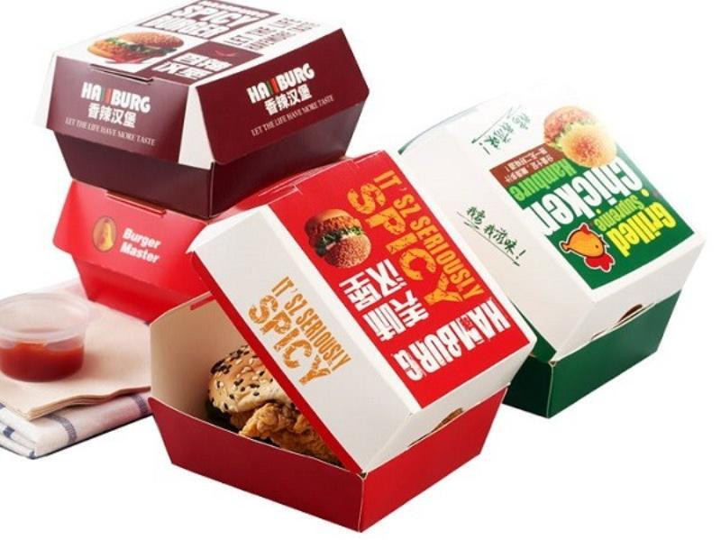 Hộp giấy đựng thức ăn cần được thiết kế bắt mắt, ấn tượng